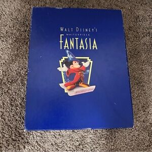 WALT DISNEY MASTERPIECE FANTASIA VHS DELUXE COLLECTORS EDITION GREAT CONDITION